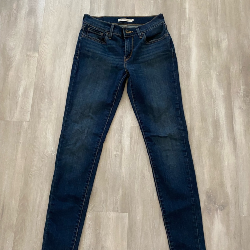 Levi's Women's Dark Indigo Skinny Jeans